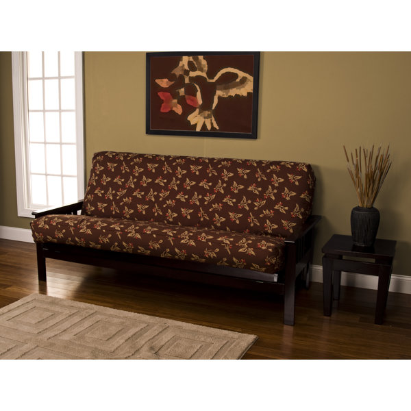 Red Barrel Studio® Zipper Box Cushion Futon Slipcover Wayfair